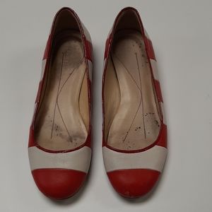 Kate spade striped flats size 8